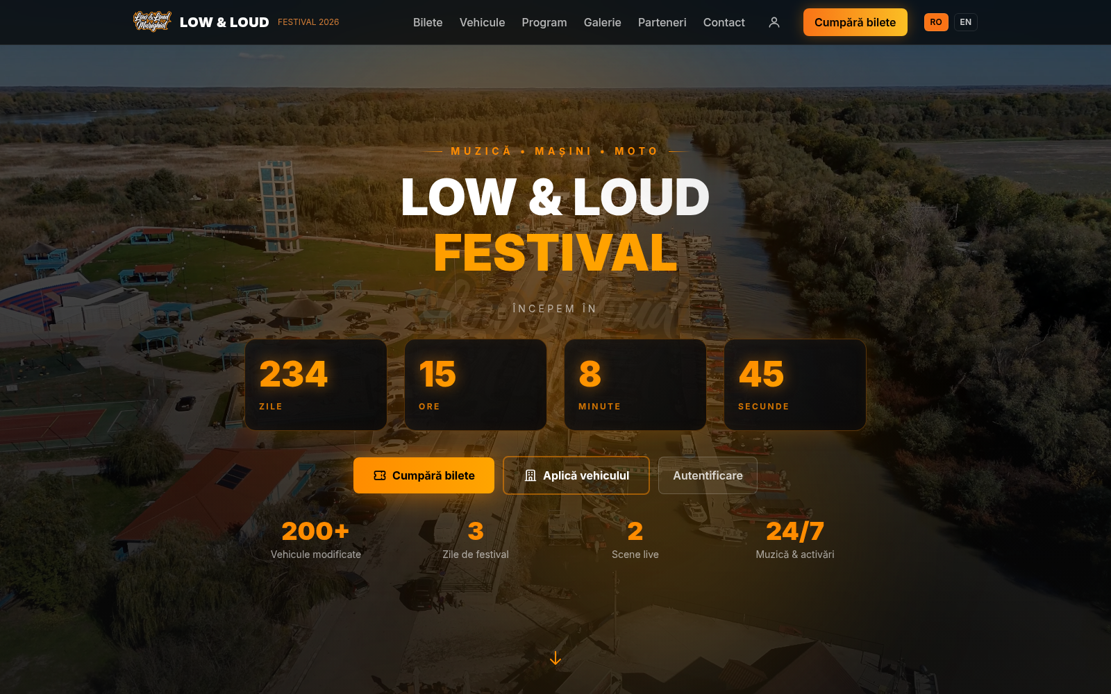 LowAndLoud, captură de ecran 1